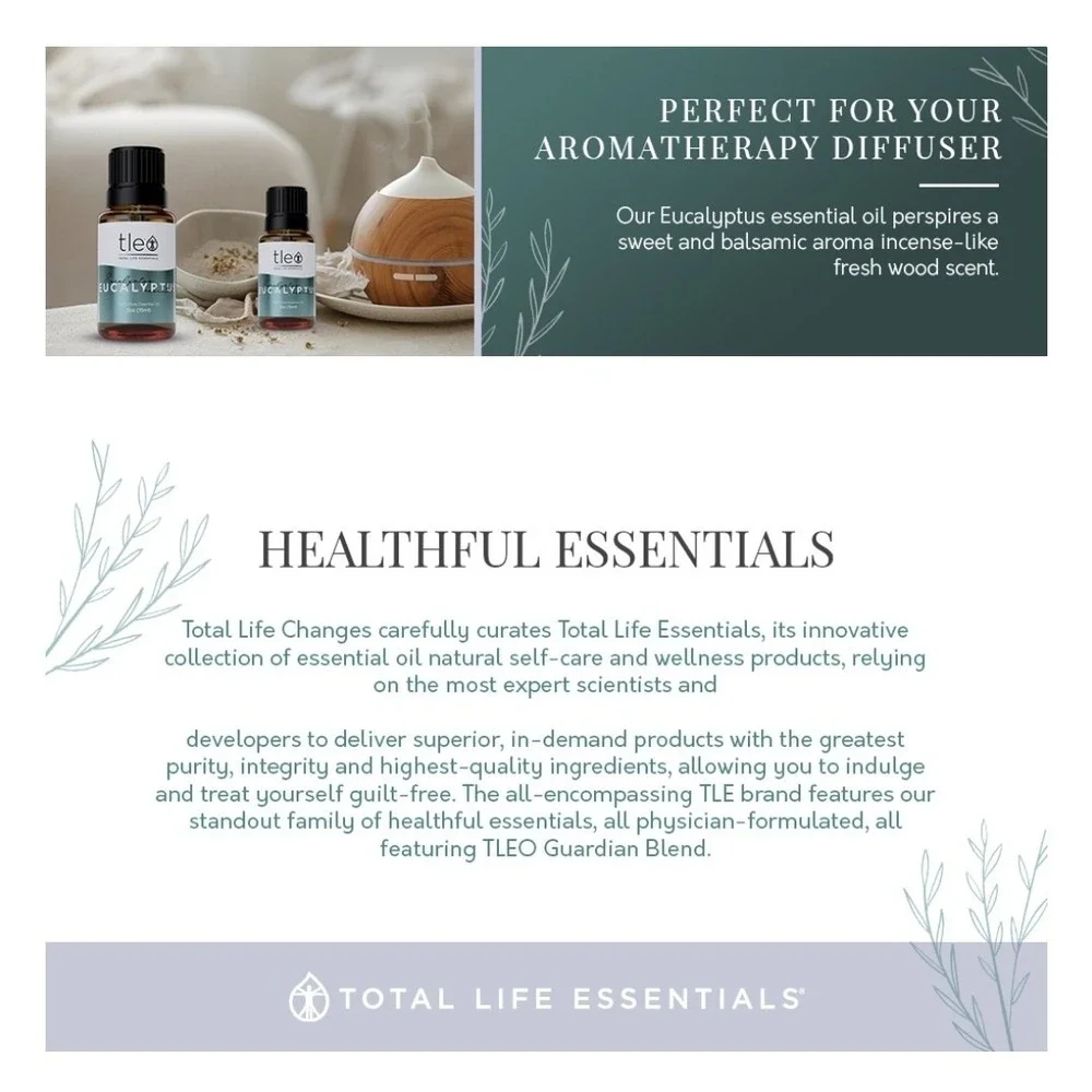 SEALED! Total Life Essentials 100% Pure Essential Oil 6pc Set - Gift/Starter Set